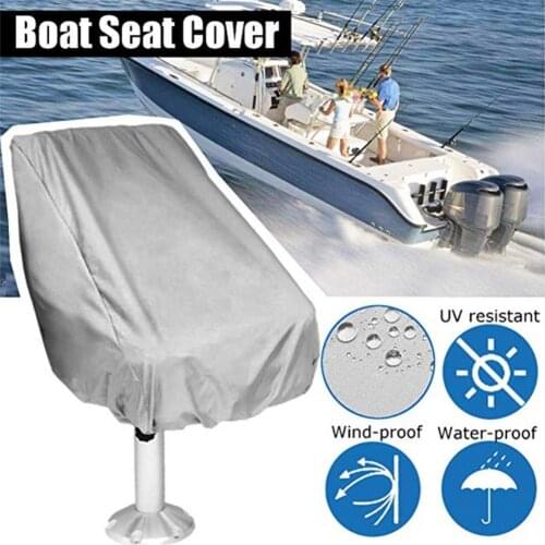Outdoor Boat Seat Cover Yacht Captain Chair Waterproof Covers Helmsman Protection Folding Table Furniture Cover