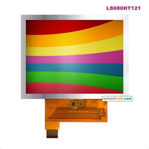 CMO 40PIN8 inch LCD screen (digital screen) LS080HT111 40PIN industrial control display