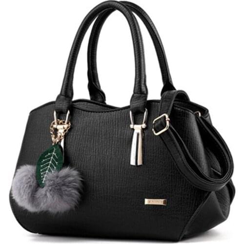 Ladies Bags 2021 New Fashion Korean Handbag Big Bag Simple Shoulder Messenger Middle-aged Mother Bag Storage of coin purses