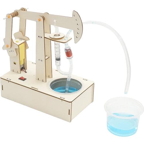 Childrens DIY Toys Technology Pumping Unit Toys Kids Science Experiment Kits Home Supplies Educational
