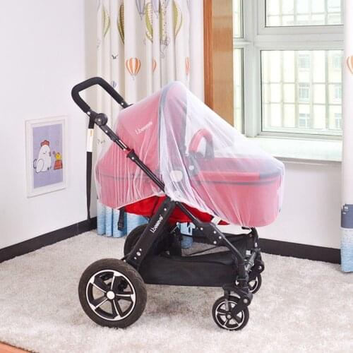 Baby Stroller Pushchair Mosquito Insect Shield Net Safe Infants Protection Mesh Stroller Accessories Mosquito Net
