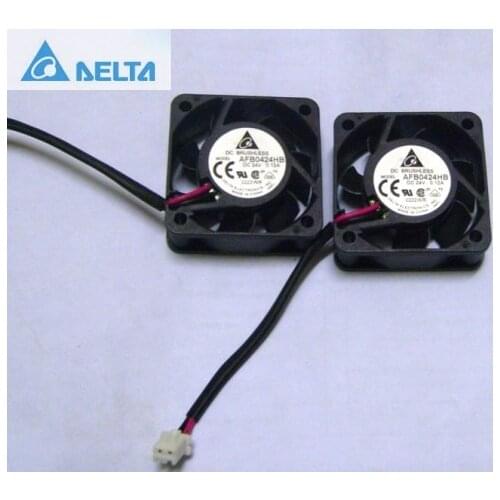 For delta AFB0424HB 4CM 40*40*20MM DC24V 0.12A AFB0424SHB DC24V 0.18A