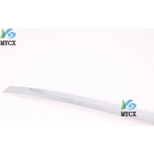 For Hyundai Tucson 2019 2020 Car Styling ABS Plastic Rear Trunk Tailgate Molding Cover Trim Accessories