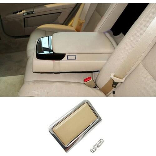 For Mercedes W221 S-Class 2005-13 Car Center Console Armrest Storage Box Button Switch Beige Cover Trim A2216800096