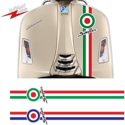 For Piaggio Vespa LXV GTS GTV PX 50 125 150 250 300 Super Sport Motorcycle Reflective Decal