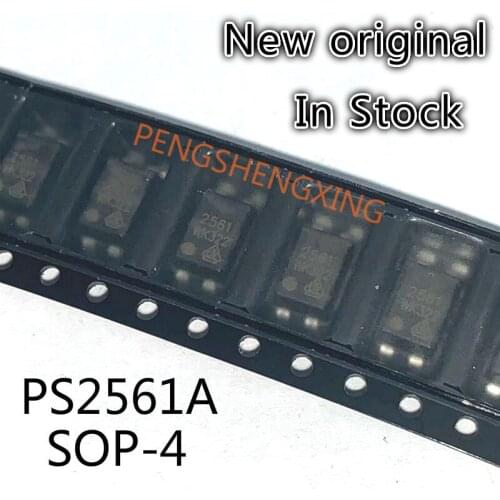 10PCS/LOT PS2561AL2-1-V-E3-A/JT PS2561A R2561A SOP4 Photoelectric coupling chip