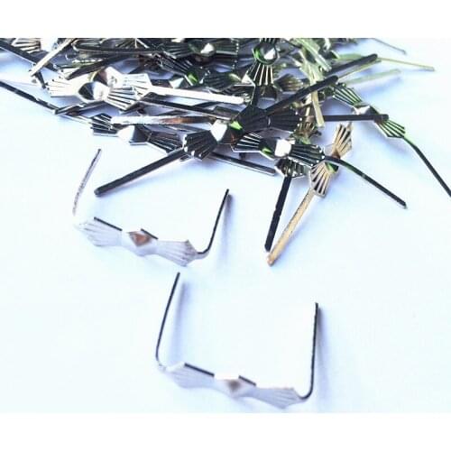 Free Shipping 1000ps 33mm Chrome Butterfly Shape Copper Bow Tie For Beads Strands Accessories & Chandelier Part Metal Connector