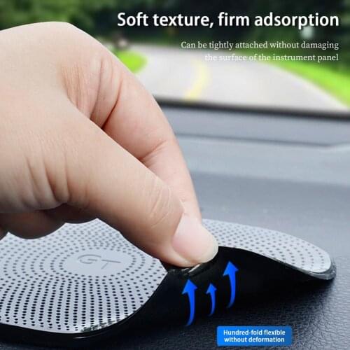 Creative Car With Anti-skid Pad To Fix Car Fragrance Decoration Mobile Phone Multi-function Car Accessories