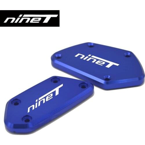 For BMW R nineT 2013-2016 RnineT Motorcycle Accessories Front Brake Clutch Fluid Reservoir Cover Caps