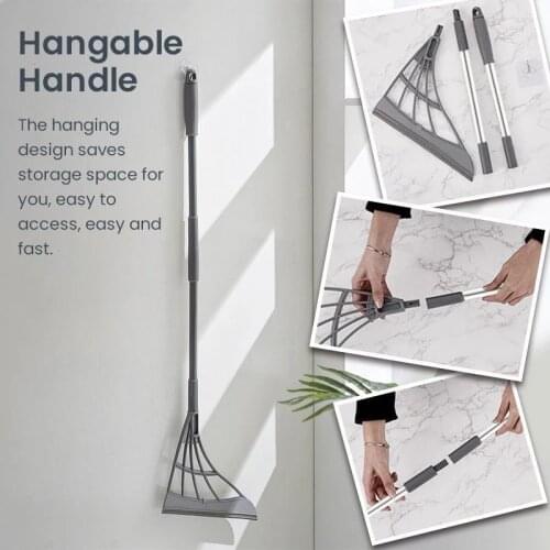 Multifunction Household Wiper Broom Scrapping Easily Dry Remove Dirt Hair Cleaning Tool For Home B99