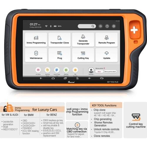 Xhorse VVDI Key Tool Plus Pad Full Configuration All-in-One Key Programmer Advanced Global Version Xhorse VVDI Key Tool Plus Pad