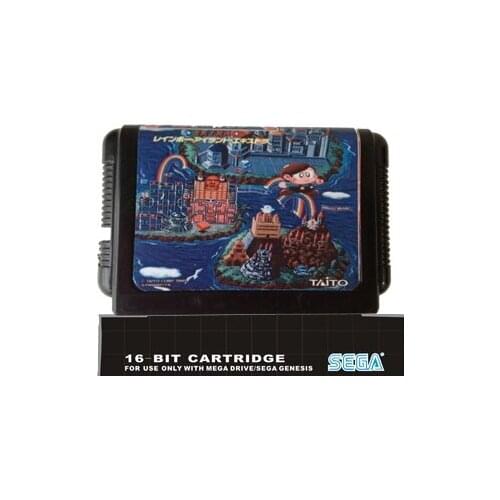 Rainbow Island - 16 bit MD Games Cartridge For MegaDrive Genesis console