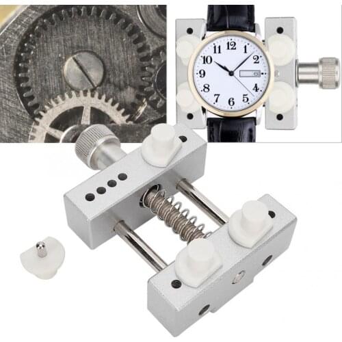 Adjustable Watch Case Opening Holder Tool Remove Watch Back Case Labor Saving for Watchmaker Opener Watch Repair Tool Accessory