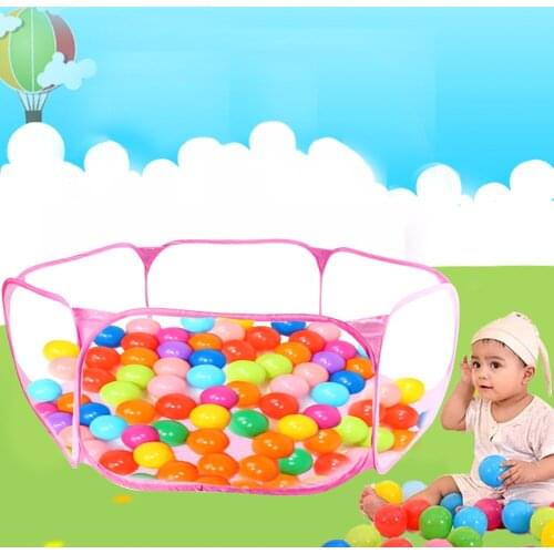Foldable Sports Educational Toy Game Ball Pits Pool Kids Ocean Ball Pit Pool Game Tent Children Fence Cage Pet Supply