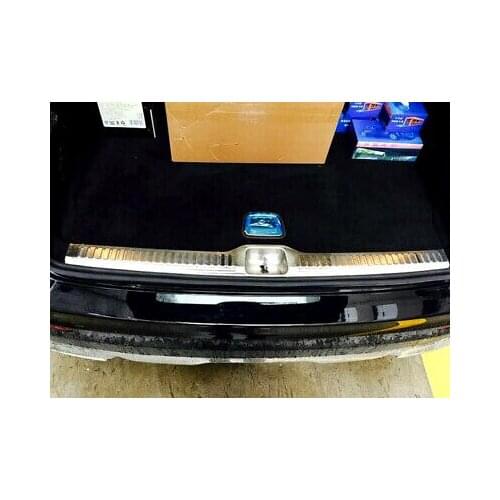Steel Inner Rear Bumper Protector Sill Plate Cover For Mercedes Benz GLC 15 - 19