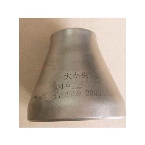 57x45mm 304 Stainless Steel Concentric Reducing Butt Welded Pipe Fitting Water gas Oil