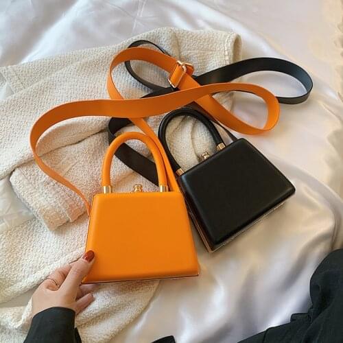 Brand Designer Handbags Trend Crossbody Bag For Women 2021 New Small Square Bag Fashion Simple Flap Shoulder Messenger Bag Purse