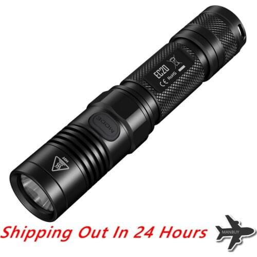 Topsale Nitecore new EC20 CREE XM-L2 T6 LED Flashlight 960 Lumens Waterproof 18650 Outdoor Camping Hiking Hunting Portable Torch
