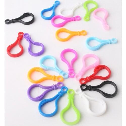 Bite Bites Plastic buckle 20pcs Nipple Clip Colorful Omnipotent Buckle Baby Pacifier Clip Accessories Baby Teether