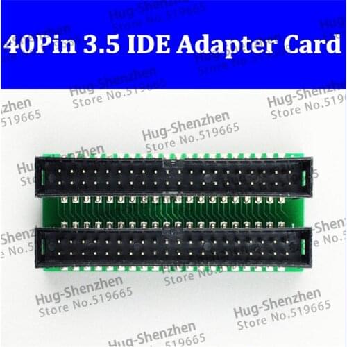 High quality 40pin 3.5 IDE male to male 40 pin dom Electronic disk to USB Hard disk adapter card---2pcs/lot