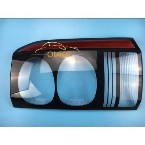 Car change of the latest taillights Lamp cover Dis cov ery4 Rear bumper brake light Rear turn lamp Black bottom Tail lampshade
