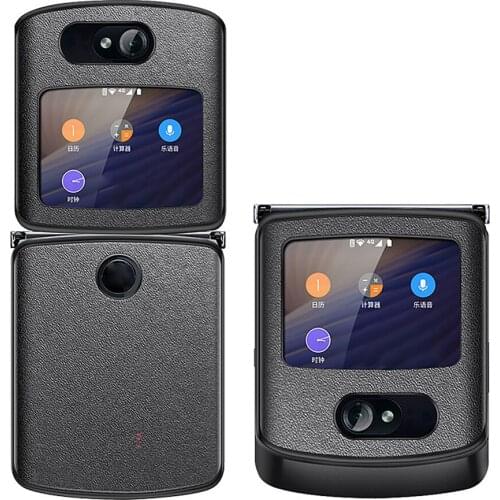 Leather Phone Case Shockproof Flip Protective Shell Back Cover for Moto rola razr Phone Accessories