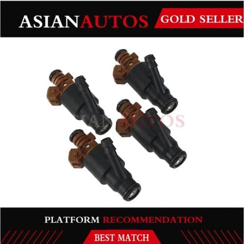 0280150501 4pcs Fuel Injector Nozzle 13641247196 for BMW M44 M42 1.8 1.9 Z3 E36 318i 318is 318ti Car Auto