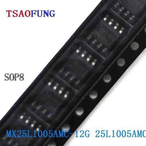 5Pieces MX25L1005AMC-12G 25L1005AMC SOP8 Integrated Circuits Electronic Components