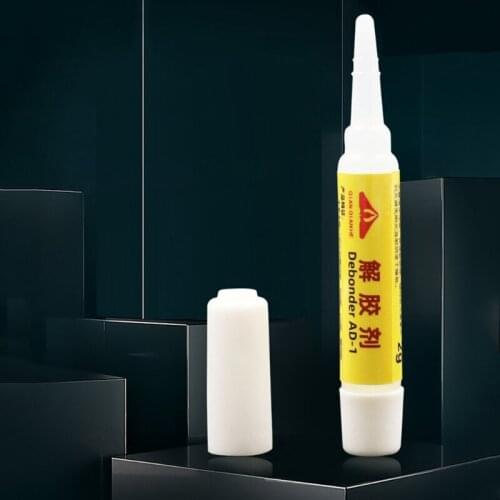 5pcs 502 Glue Remover 2g Strong Efficient UV Glue Dispergator Debonder Cleaning