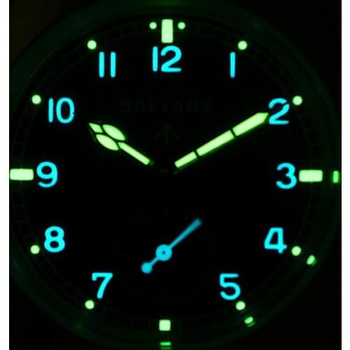 Watch Men Retro Pilot NH35 Automatic Mechanical Watches Mens W10 Self Winding 100M Diver Watch Air Force Luminous Sapphire Clock