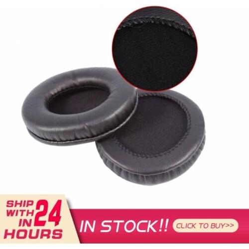 Black Ear Pads Earmuffs Ear Pads Headphone Accessories Brand New 1Pair Replacement Soft PU Ear Pads 50MM-105MM Ear Pads