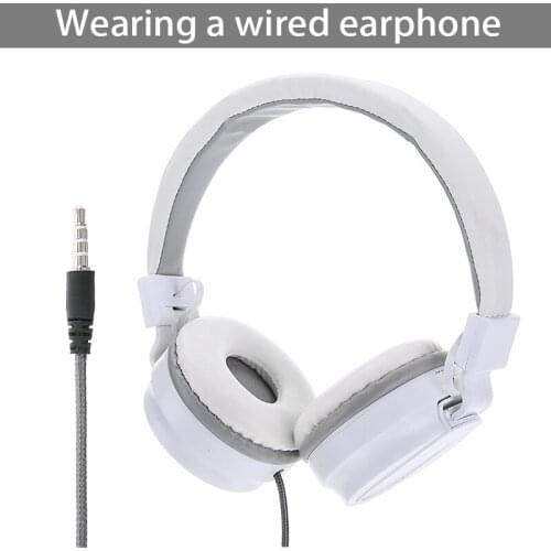 For PC Computer Laptop 1pc High Quality Wired Gaming Headphone Universal Adjustable Stereo Headset With Mic Pohiks