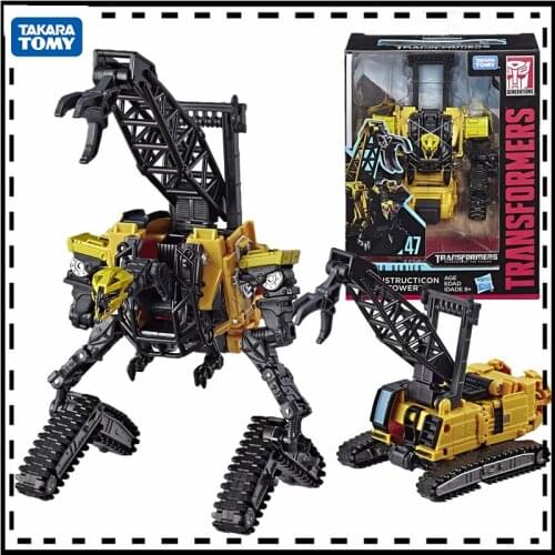 14cm Transformers Toys Studio Series 47 Deluxe Class Revenge of The Fallen Movie Constructicon Hightower Action Figure Model