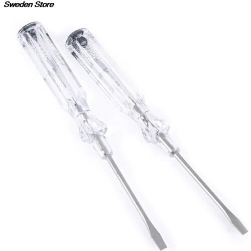 2 Pieces 100-500V Induced Electrical Tester Screwdriver Test Probe Pen Voltage Detector Light 2021