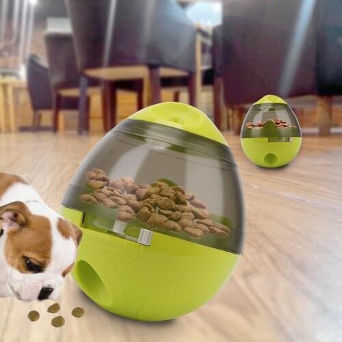 Interactive Dog Toys IQ Treat Ball Feeder Smarter Dog Food Dispenser For Dogs Cats Pets Leakage Food Ball Playing Training Ball