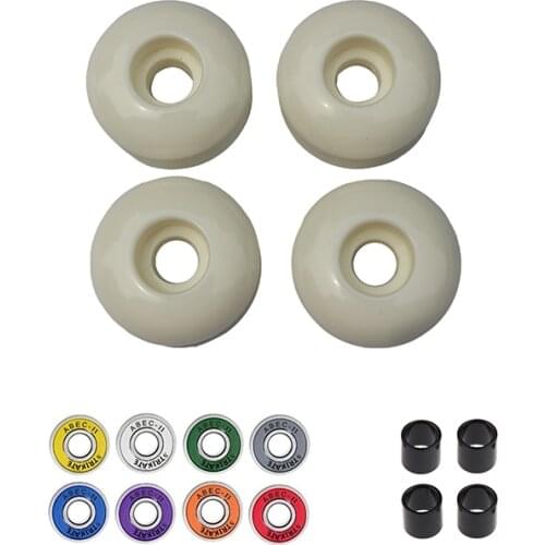 102A 52X32mm Skateboard Wheels with Bearing Complete for freestyle Skateboarding 55D skate wheel