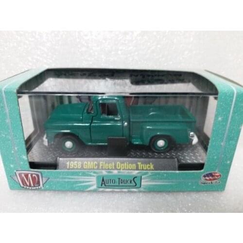M2 machines 1/64 1958 GMC Fleet Option Diecast Collection of Die-casting Simulation Alloy Model Car Children Toys