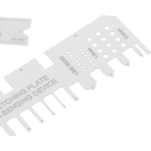 Stainless Steel Carving Auxiliary Ruler Hobby Model Craft Measuring Tools