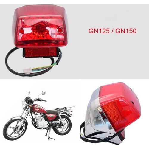 Motorcycle Tail Lamp for Haojue Suzuki Lifan Skygo GN125 GN125H GN125F GN150 New Model Lighting System Rear Stop Light Brake