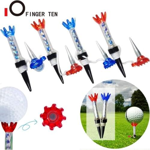 Magnetic Tool Set Golf Tee for Driving 80mm Ball Holder Tees Plastic Step Down Outdoor Practice Accessories Drop Shipping