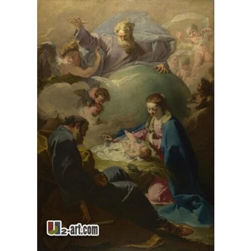 Canvas Prints (god the father) Free shipping modern art oil painting reproduction wall picture printing for sale Religion-386
