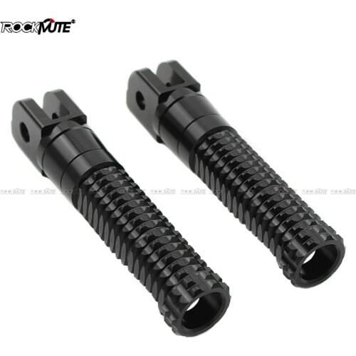 Front Rests Pedal For KAWASAKI ZZR1400 ZZR1200 ZZR600 Zephyr X 400 Motorcycle Rider Racing Anti-Slide Pegs Footrest Adapter