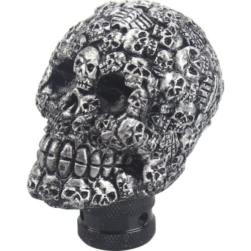 YOMI Skull gear shift knob car manual shift lever shift lever auto parts decorative knob shift knob