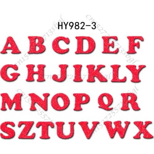 3 cm high 26 Letter cutting dies new die cut &wooden dies Suitable for common die cutting machines on the market