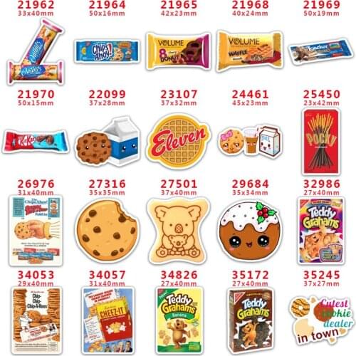 DIY Craft Supplies Sewing Accessories Cartoon Printed Planar Resins Mold 30 Pieces. PR-21962-35245