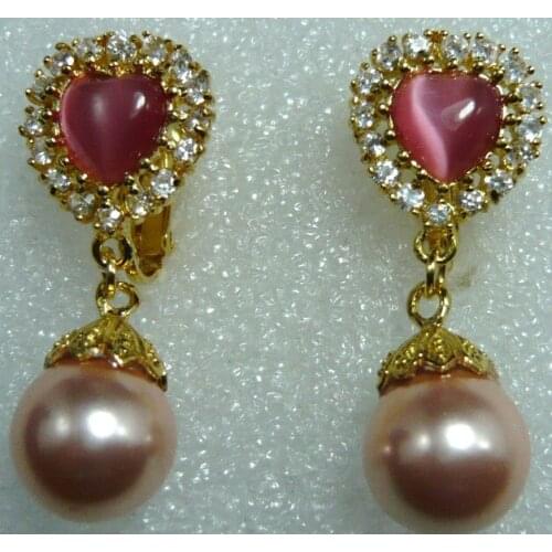 Ladys BOCAI 925 sterling ear hook natural stone vintage Waterdrop Natural Stone bread big earringsWomen Party