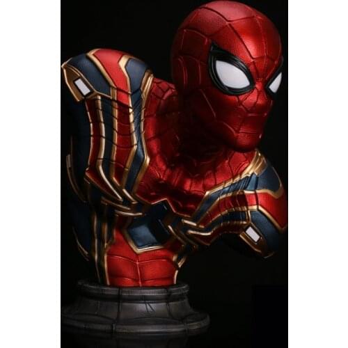 1/2 Scale Spiider Bust Resin Desk Decoration Collection Statue Model Toys Gift Size:31*33*38CM