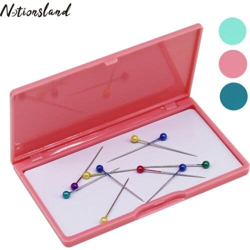 1PC Magnetic Needle Storage Case Rectangle Needle Pincushion Cross Stitch Sewing Knitting Pin Holder Case Organizer Supplies