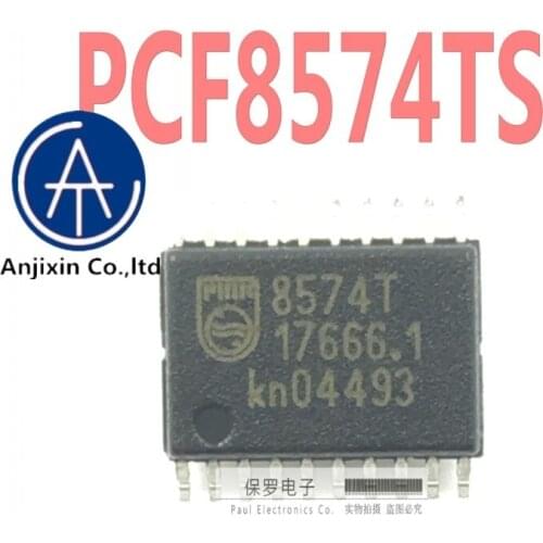 10pcs 100% orginal new real stock Expander PCF8574TS 8574TS 8574T SSOP-20