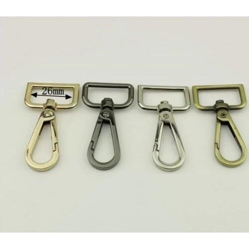 10 piece/lot) Bags Hardware Accessories Wholesale Shoulder Strap Inner Diameter 2.6cm Hook